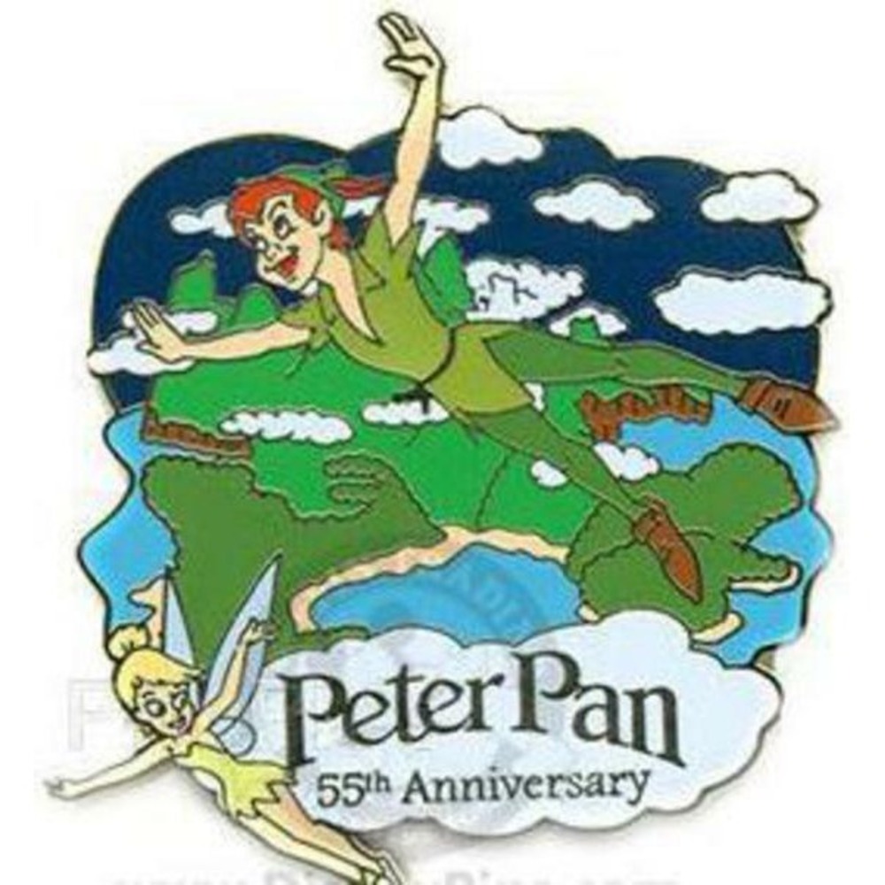 Collectible Disney Pin 59246 Walt Disney's Peter Pan 55th Anniversary Tink LE